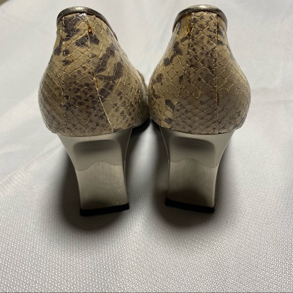 FERNANDO PENSATO LEATHER HEELS - Picture 5 of 7